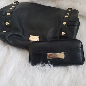 Michael Kors tote and wallet
